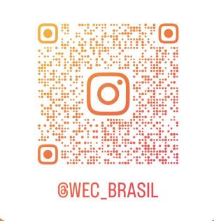 QR code do Instagram WEC Brasil incluído na proposta